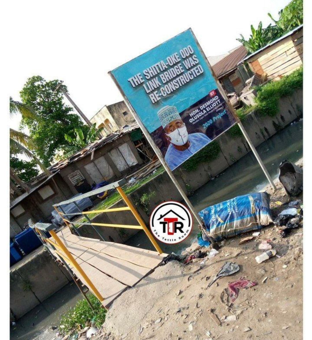 j3aaay's tweet photo. #EndSARS 
The Politician.                  The Bridge. https://t.co/WPdIocwsEQ