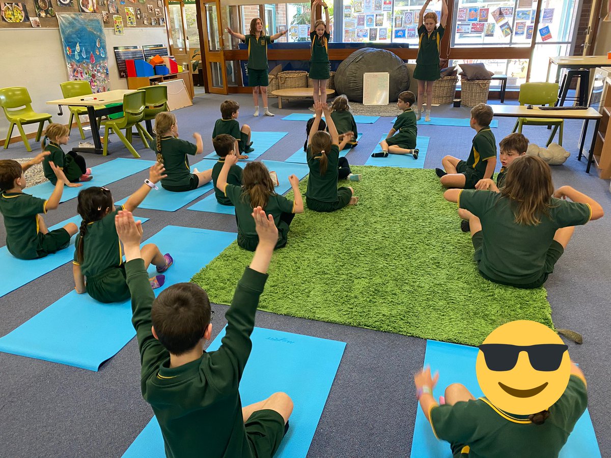 Rosellas2021cps's tweet photo. Thanks to C.D, M and H @GalahsCPS2020 for facilitating a Yoga class today for us in the hub. https://t.co/SfvT95sZS0