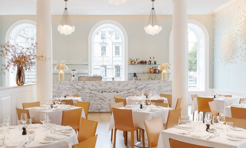 SFA_Architects's tweet photo. The brief for @Spring_LDN, within #SomersetHouse, reflected the aspirations of head chef #SkyeGyngell to provide a special and serene culinary and sensory experience for guests. Learn about our #RestaurantDesign here: https://t.co/4WfRYIjmyI #InteriorArchitecture #GradeIListed https://t.co/gYEkQxLRna