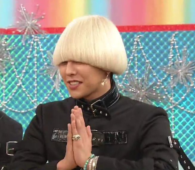 Moo どんなキノコを所望 G Dragonパイセンが大昔にビートルズみたいなマッシュにしてたけど似合ってたよ