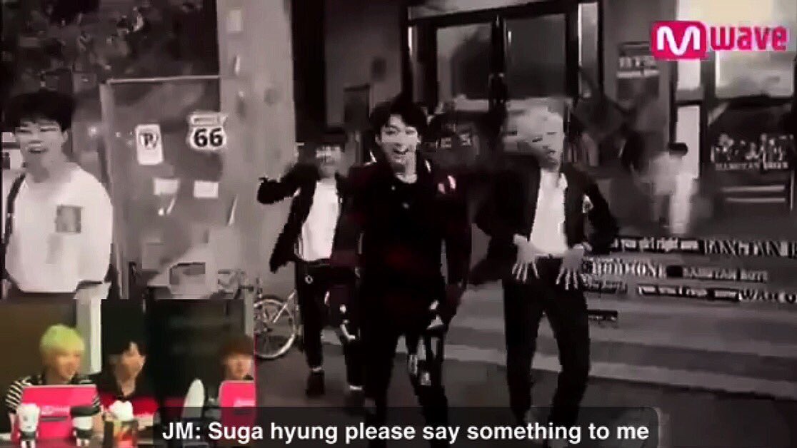 4. how jimin loves receiving compliment from yoongi :(