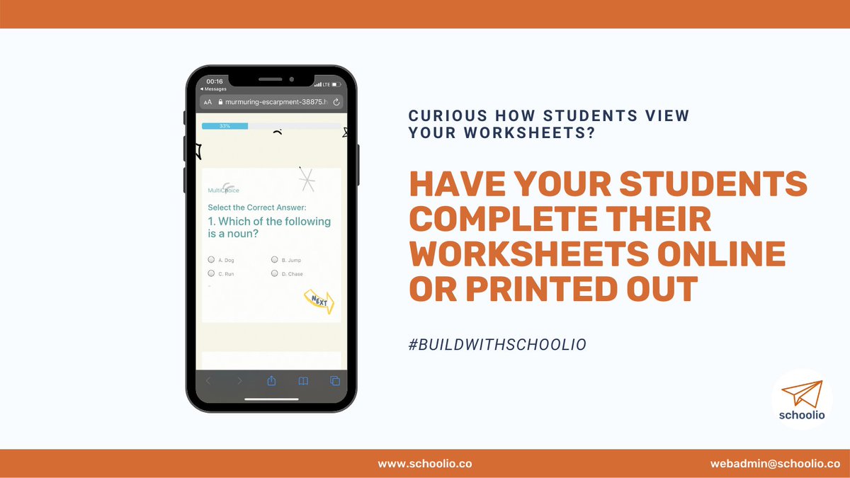 Have you seen our Worksheet Builder? Click on the link down below to request for a demo if you don't have a Schoolio Portal.

#Buildwithschoolio
schoolio.co
