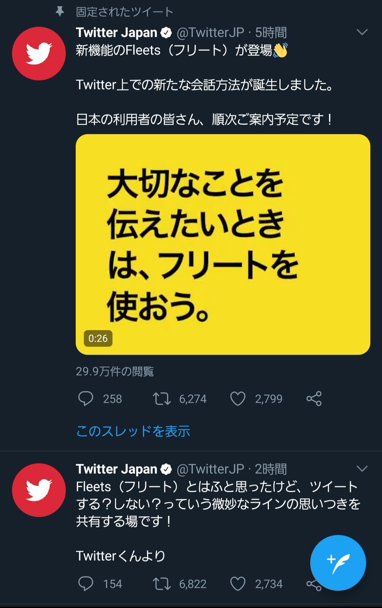 これがtwitter民からtwitter公式へのフリート機能の回答じゃ クソデカ主語 Togetter