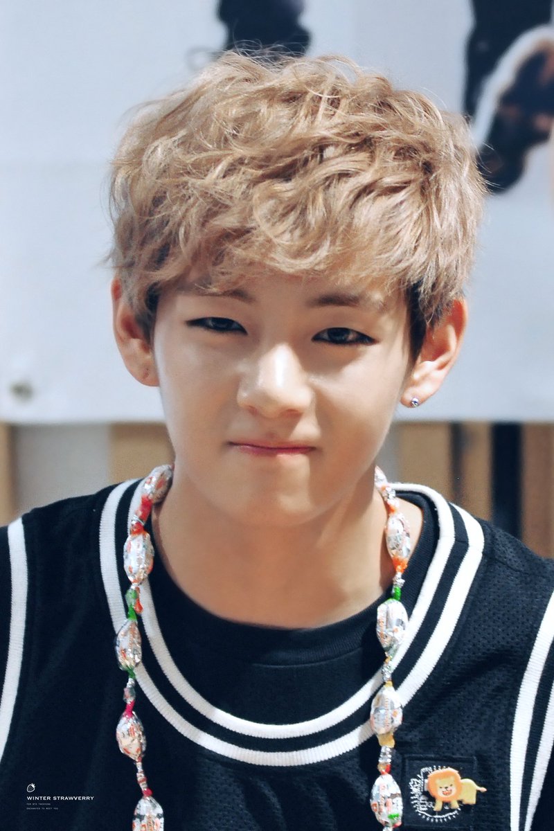 taehyung and his fluffy hair : a thread