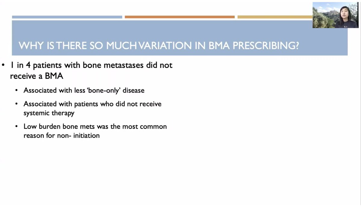 TommyJohn00's tweet photo. @onconess discussing use of bone agents in breast cancer #COSA20. Excellent presentation and interesting data! https://t.co/dr1uXifigB