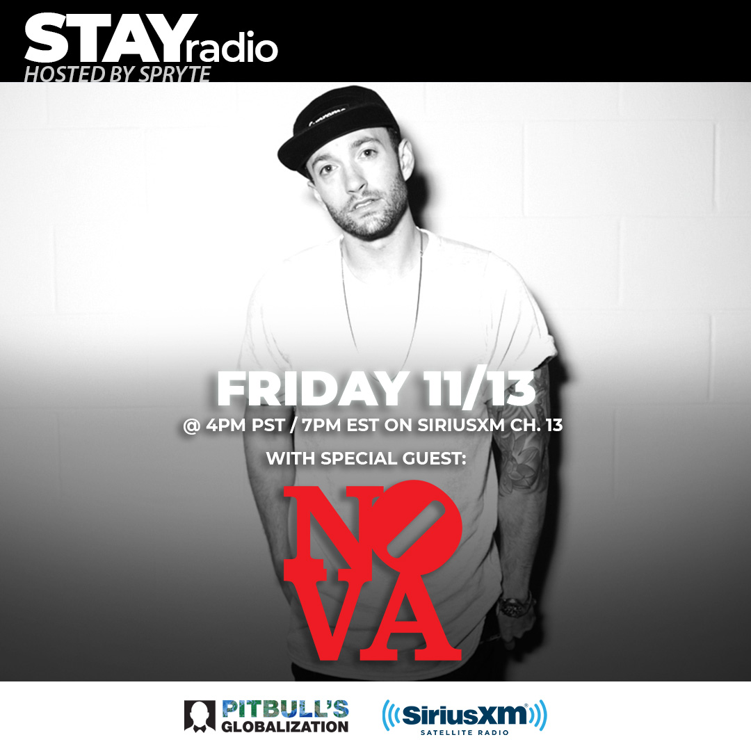 This week we have another beast of a Producer/DJ in the building! Tune in this Friday to Globalization Channel 13 (SiriusXM) at 4pm PST / 7pm EST. <a href="/DJ_Nova/">NOVAs train of thot</a>