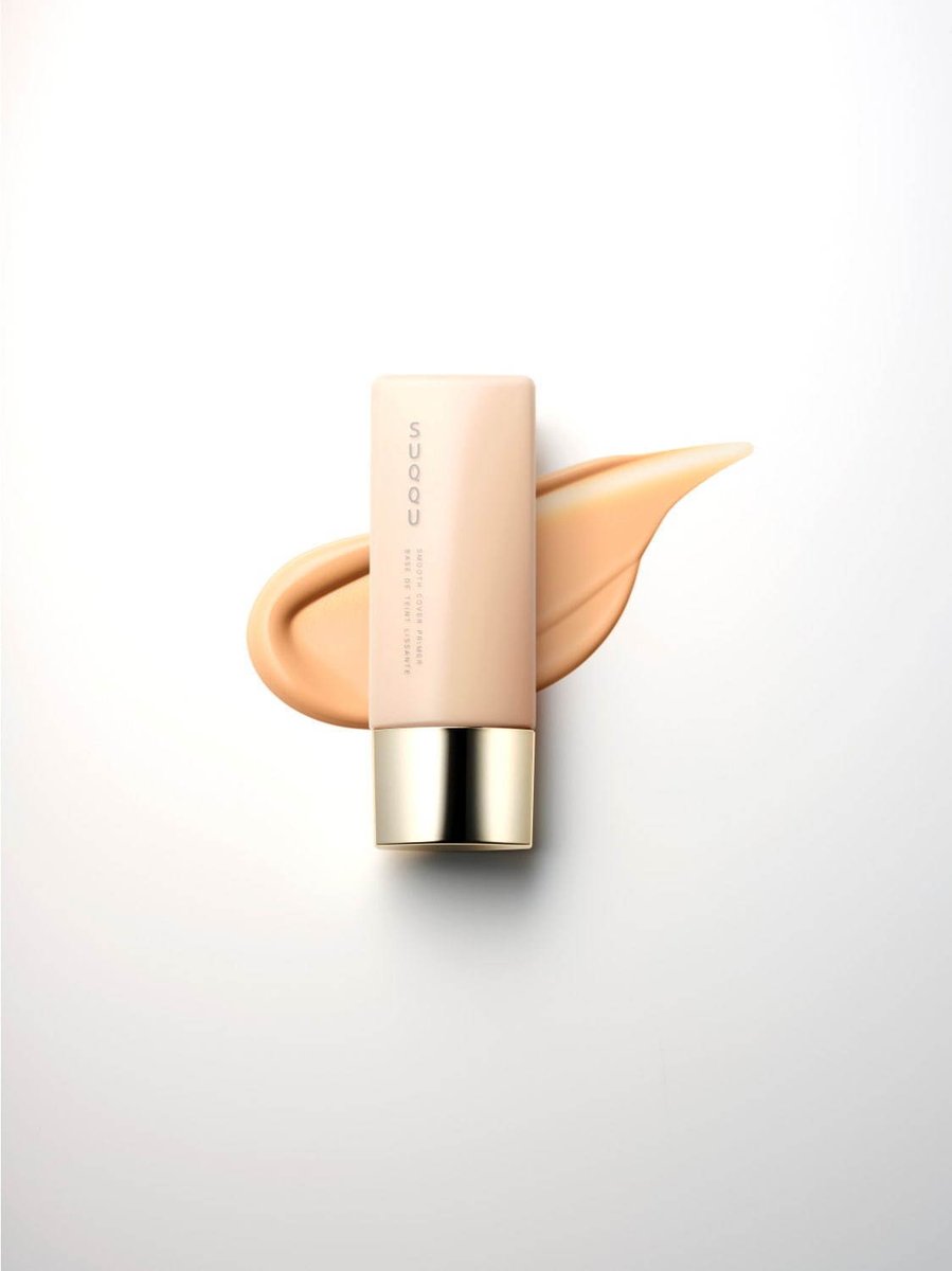 きなこ 化粧下地 Suqqu スムース カバー プライマー は 毛穴や凹凸などをしっかり包んでカバー してくれる とろりと厚みのある膜で肌の欠点をカバーし みっちりと密着することで ファンデーションをしっかりと定着させてくれる 毛穴撲滅下地の新ver