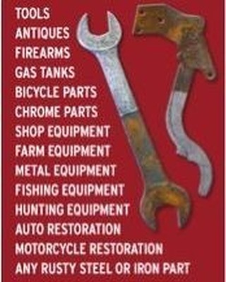 safe on everything, including your hands, except rust. 

#rust #rusty #motorcycle #antique #restoration #toolrestoration #metalrescue