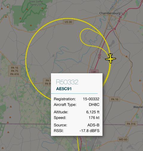 lilsixstar's tweet photo. @vcdgf555 I found that RO-6A over PA once again, but this time it's more interesting. Looks like someone finally caught a photo of this guy!
#AE5C91
#RO6A
#R50332
#USArmy https://t.co/QghStjZYNA