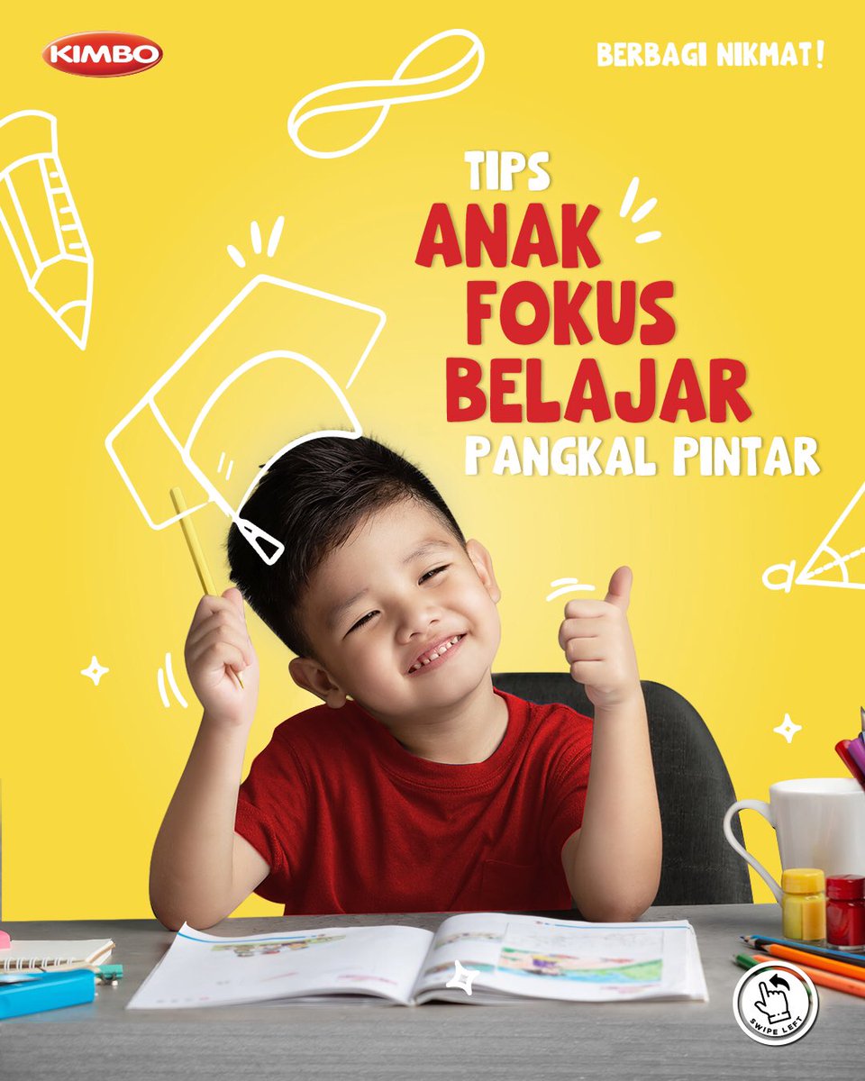 KimboIdn's tweet photo. Hmmm... Anak sulit fokus saat belajar? Yuk simak Tips Anak Fokus Belajar di atas bareng Kimbo! Melatih anak lebih fokus dan konsentrasi pada saat belajar akan memengaruhi proses belajarnya.

#BerbagiNikmat #BikinSemuaHappy #KimboIndonesia #TipsParenting #TipsBelajar #TipsFokus https://t.co/Jz4dngRmCx