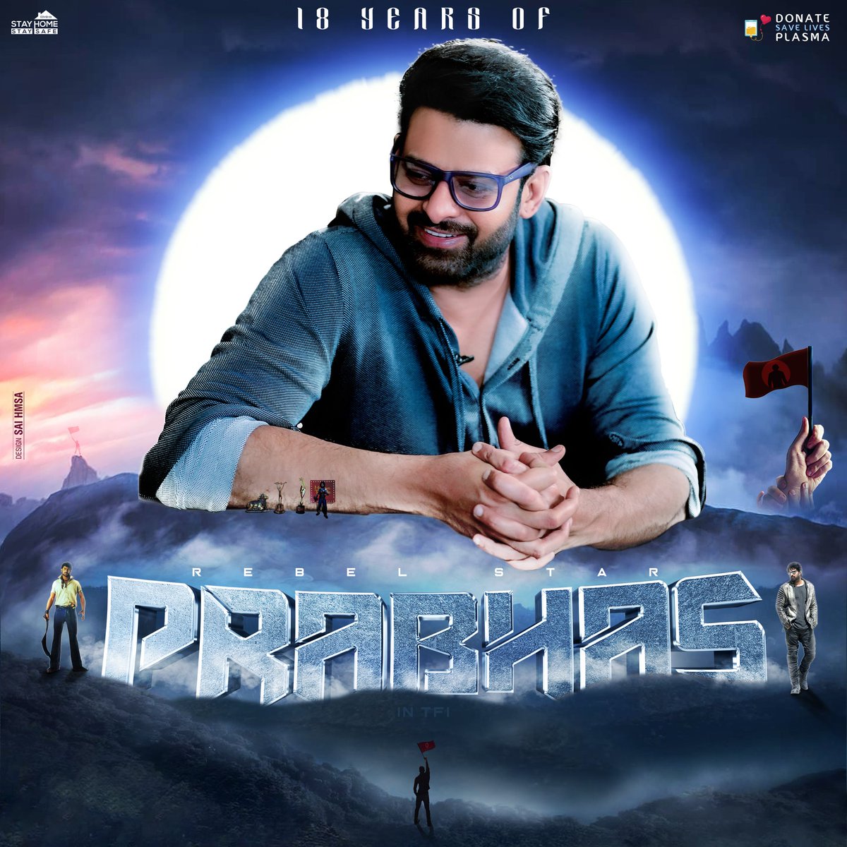 PrabhasRaju's tweet photo. A Journey That Inspires Millions 🤩♥️
#18GloriousYearsOfPrabhas #Prabhas https://t.co/pWDk7pQUdR