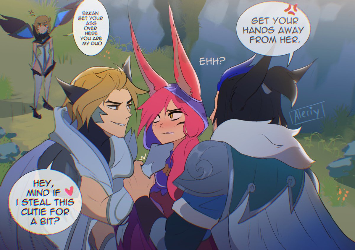 D:< 
#xayah #rakan #KAISA #LeagueOfLegends #artoflegends 