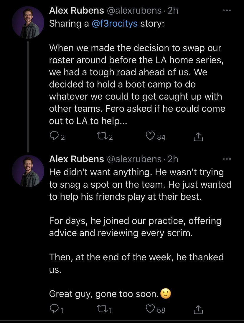 intelCDL's tweet image. Senior Vice President of @LAGuerrillas shares a story about Fero ❤️