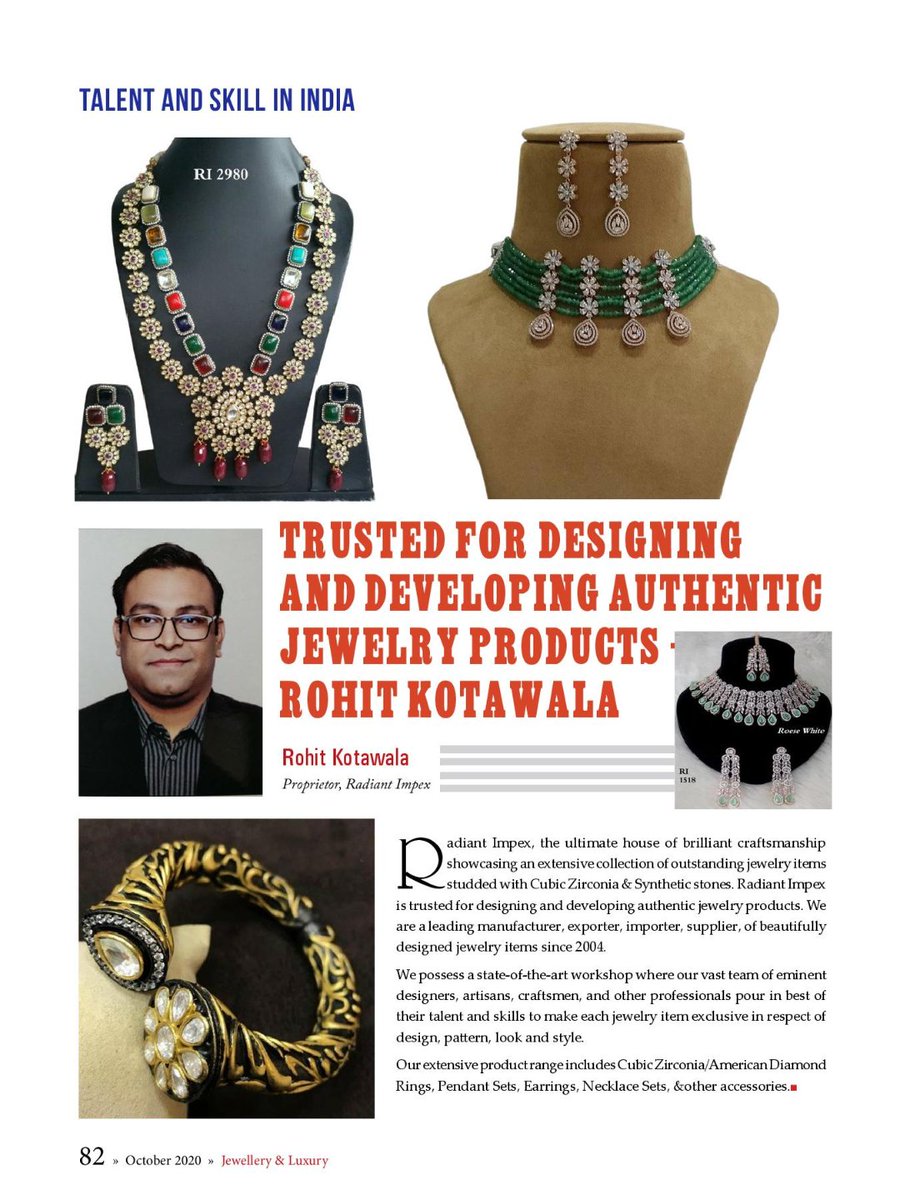 No one cover like Jewellery &amp; Luxury Online Monthly Magazine world wide, Divert your Press release, Images, Photographs, Advertisement for maximum media mileage and coverage - Raj Salian (editor &amp; publisher)  M +91 8369985311 jewelleryandluxury@gmail.com jewelleryandluxury.com