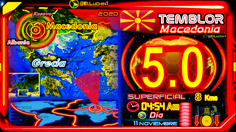 elluchin1's tweet photo. 🇲🇰➡#Temblor 🔴5.0⚡
#Gostivar al SurOeste de #Vrutok
⏱04:54 Am🌌Madrugada #Macedonia🇲🇰del Norte
SUPERFICIAL🔰8 Kms
#FelizMiercoles #Sismo
#Earthquake Северна Македонија https://t.co/KaA2kjiTmG