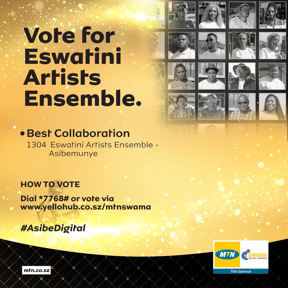 cgrecordsSD's tweet photo. We want to turn all these nominations into WINS! 
Dial *7768# and follow prompts to vote or simply visit https://t.co/IER4DBlMjP 

#WeClaimGround
#Asibedigital https://t.co/BvJXX21f7w