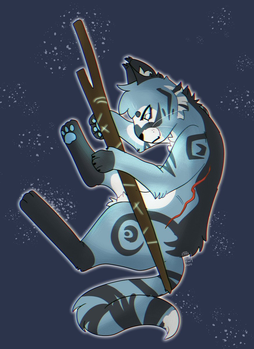 NedArts2015's tweet photo. On of my all time comfort characters is #WarriorCatOfTheWeek , so I HAD to draw him. Happy #Jayfeather week! #wcotw #warriorcats https://t.co/tCDkGhYltF