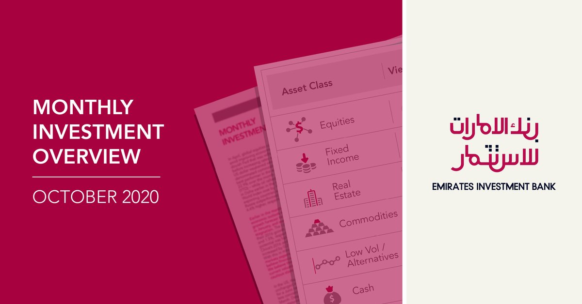 EIBank's tweet photo. Our October Monthly Investment Overview, providing the bank's house view. Click to download https://t.co/8nIPKDAibZ https://t.co/SktrD3maxE