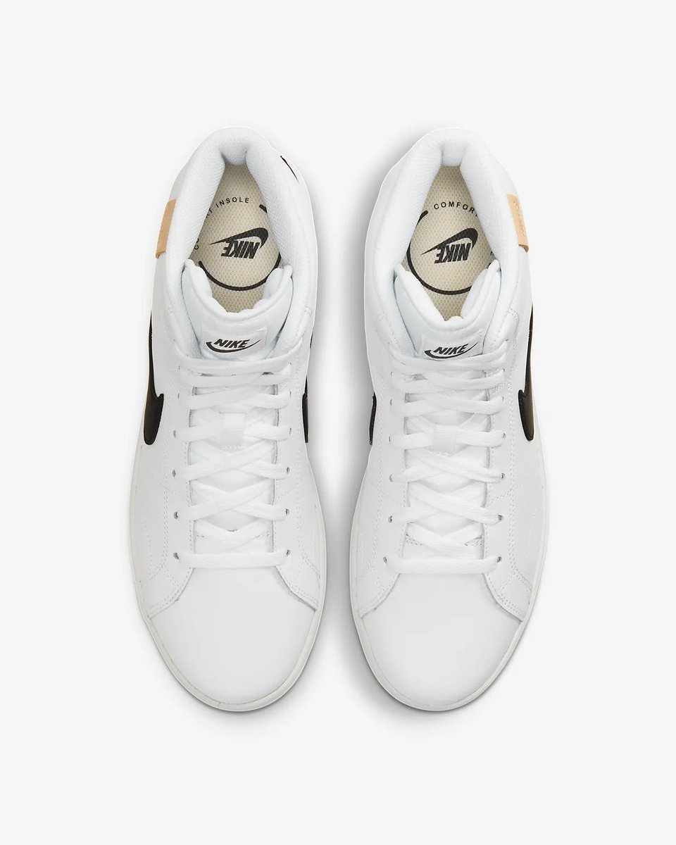 Snkr Twitr 52 Free Shipping W Code Signin Nike Court Royale 2 Mid White Onyx T Co Xhnysveqcc Ad