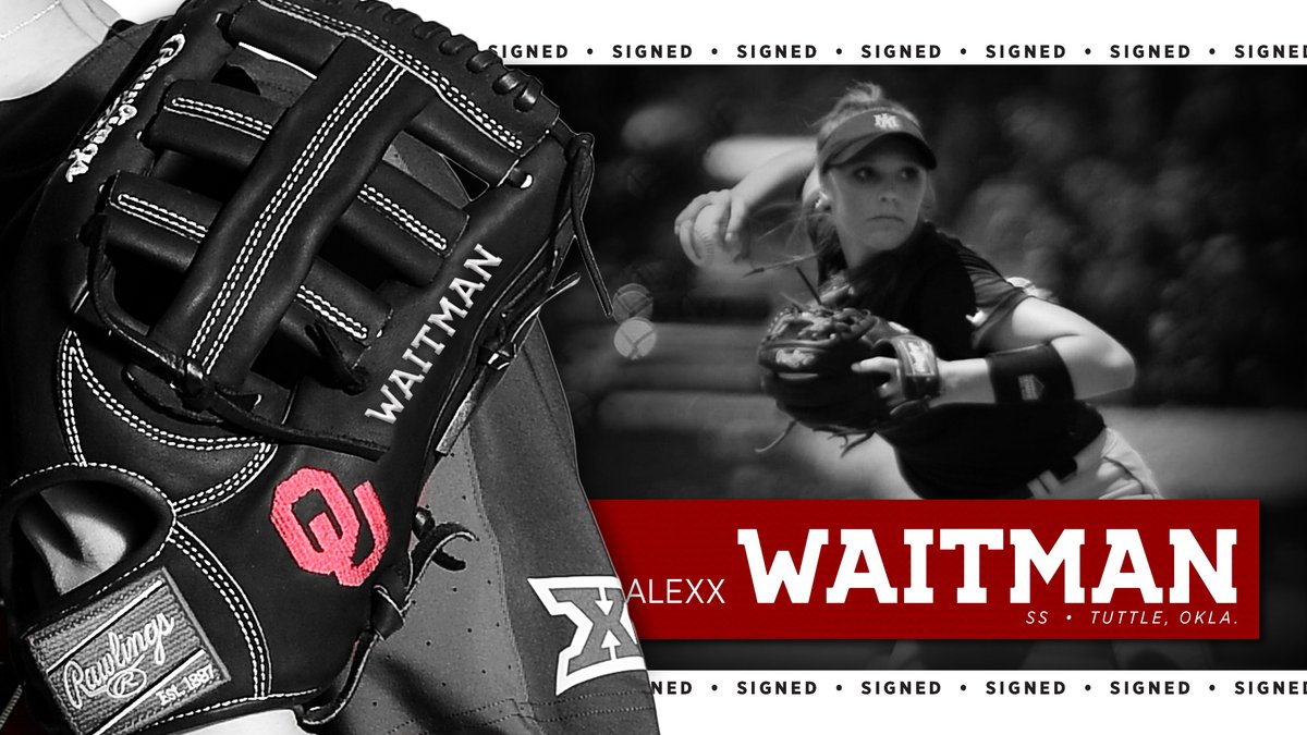OU_Softball's tweet photo. Staying in the 𝐒𝐨𝐨𝐧𝐞𝐫 State.

Welcome 🏡, @AlexxWaitman!

#ChampionshipMindset https://t.co/WvY3br4MZi