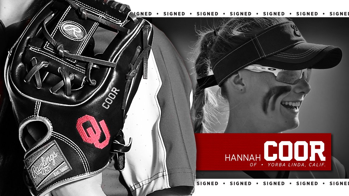 OU_Softball's tweet photo. The California pipeline 𝐜𝐨𝐧𝐭𝐢𝐧𝐮𝐞𝐬. 

Welcome 🏡, @coor_hannah!

#ChampionshipMindset https://t.co/JOhPXXtFkK