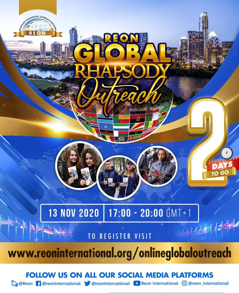 reonintl's tweet photo. REON Global Rhapsody Outreach with Pastor Chris is here!!! 💃💃🕺🕺🕺💃

Register now on:https://t.co/b74gM8fzjA

#reon2020 #worldevangelism #pastorchrisworthhearing https://t.co/pHHna1KI2j