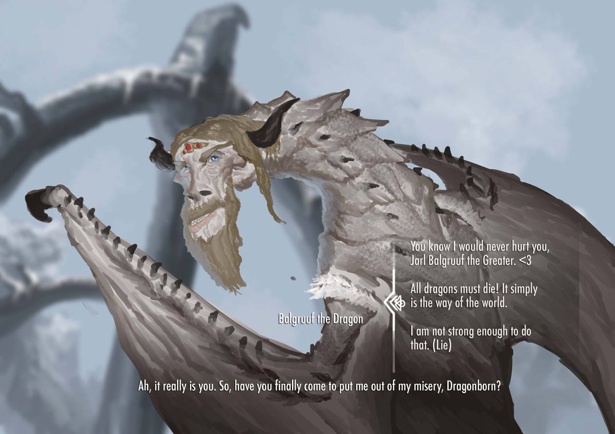 sane_kyle's tweet photo. Happy Skyrim Day. Have an old, dumb sketch. ๐ฅด๐
#balgruuf #skyrim #fanart #tesv #elderscrolls #bleakfallsbarrow https://t.co/YJOzar7HUe