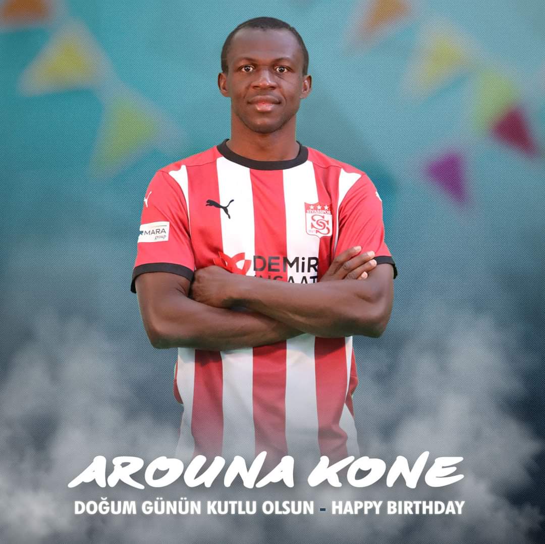  Bugün futbolcumuz Arouna Kone\nin do um günü. Mutlu y llar Kone Happy Birthday 