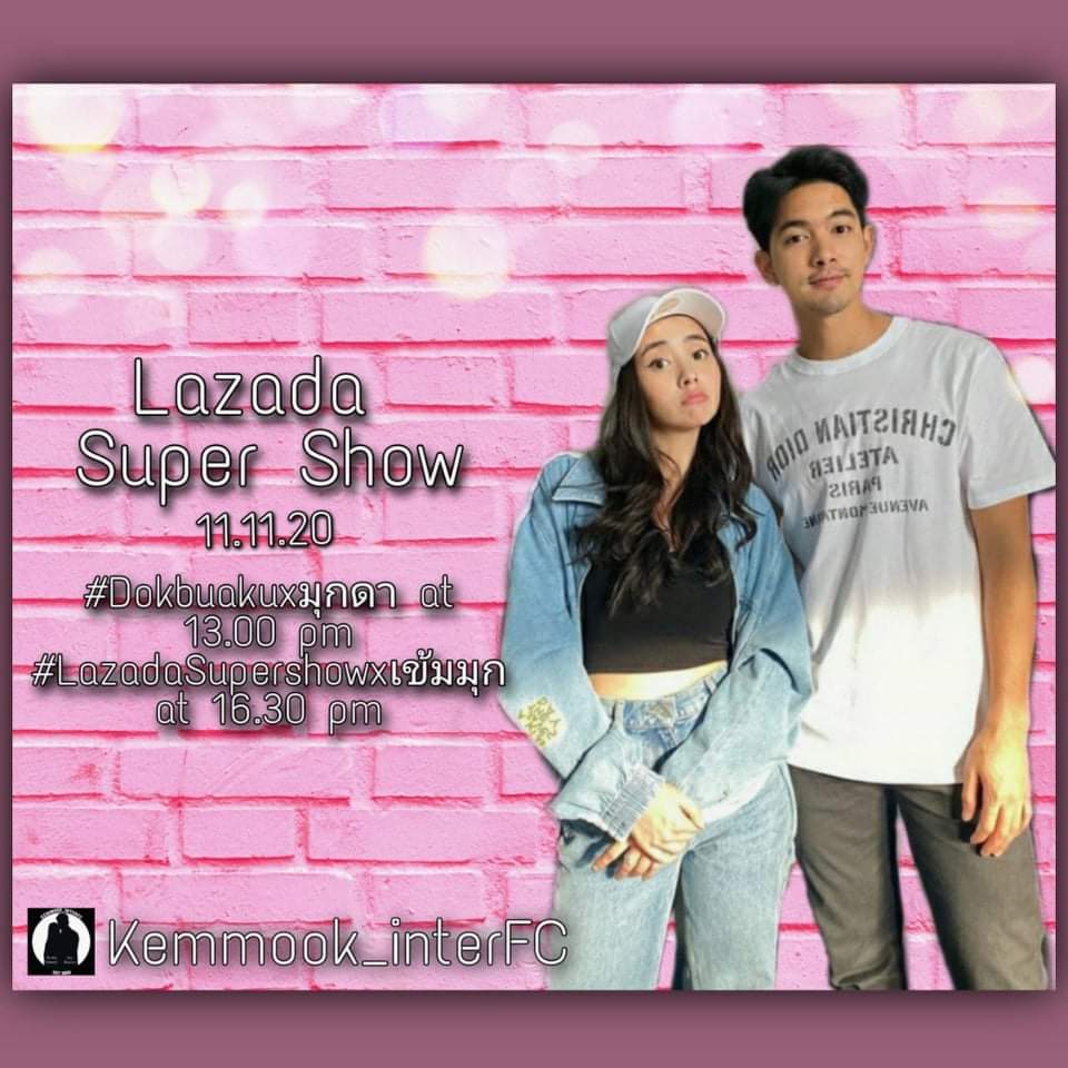 avhieestrongwo1's tweet photo. ready to support

#เข้มมุก
#มุกดานรินทร์รักษ์
#เข้มหัสวีร์
#Lazada1111TH https://t.co/ATGN8Bo5Um