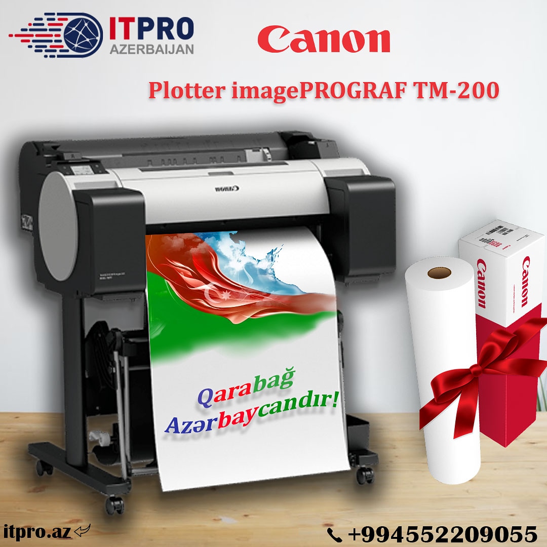 itprooo's tweet image. Canon Plotter
Тип устройства-Плоттер
Технология печати- Cтруйная
Формат- A1+
Тип печати- Цветная
Pазрешение печати-1200 х 2400
Количество цветов- 5
Количество USB портов-1xUSB 2.0
WiFi-802.11 b/g/n
Размеры-
982 x 1060 x 887 мм
Вес- 52 кг

#canonimageprograf #karabakhisazerbaijan