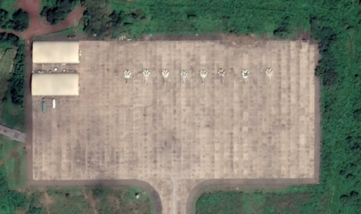 A look at some of Ethiopia's airbases, starting with Bahir Dar, which has this really funky looking building
