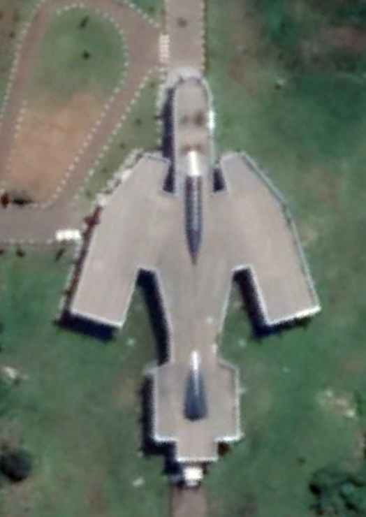 A look at some of Ethiopia's airbases, starting with Bahir Dar, which has this really funky looking building