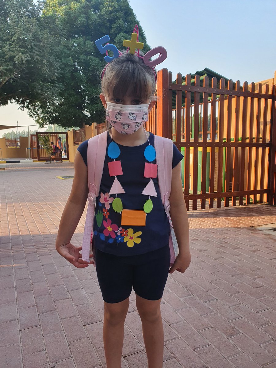 Miss_H_DXB's tweet photo. We have had some fantastic #mathmorning costumes today @greenfieldints! Our students are excited for a day of #mathfun! #earlyyears #BeHappyBeGIS #ProudlyTaaleem https://t.co/Ym5jdWhZ86
