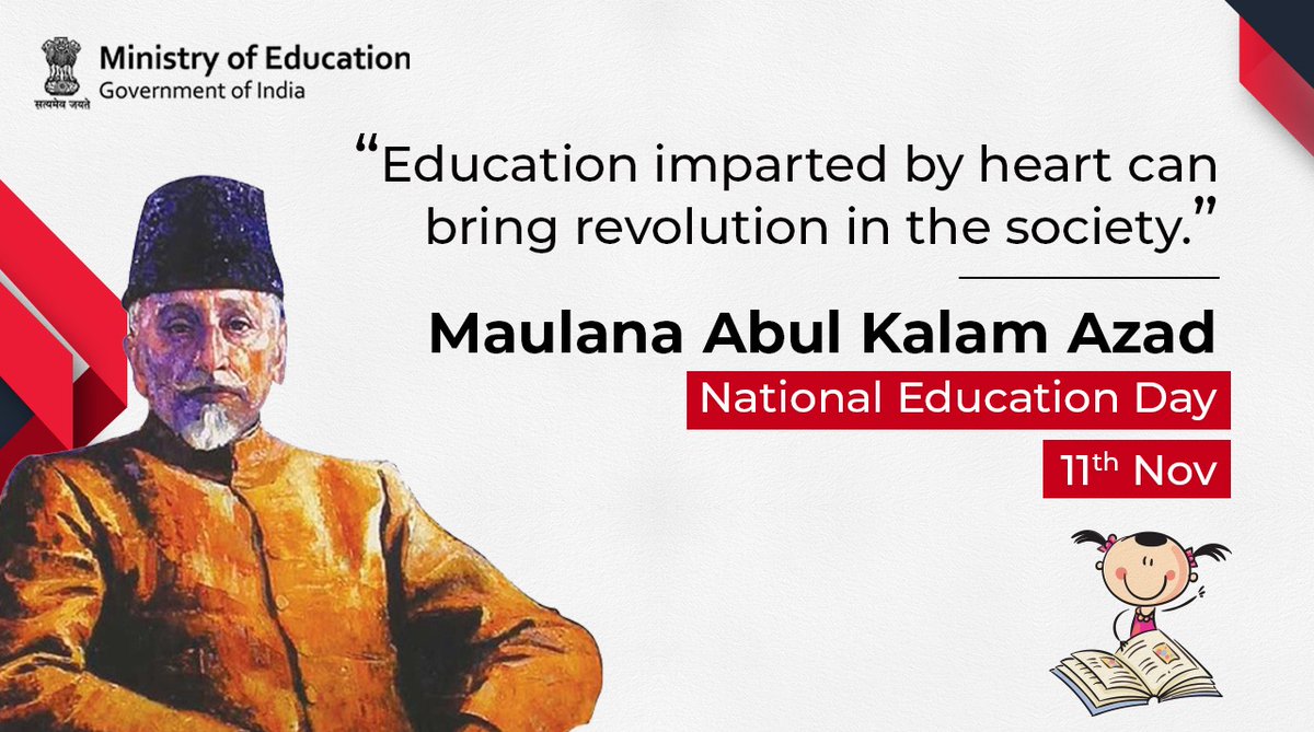 OdishaJmm's tweet photo. Humble tributes to freedom fighter, scholar, Bharat Ratna #MaulanaAbulKalamAzad on his birth anniversary. He will always be remembered for his immense contribution to nation building and laying foundation of a strong education system for Independent India. #NationalEducationDay https://t.co/VdPOa2Dtci