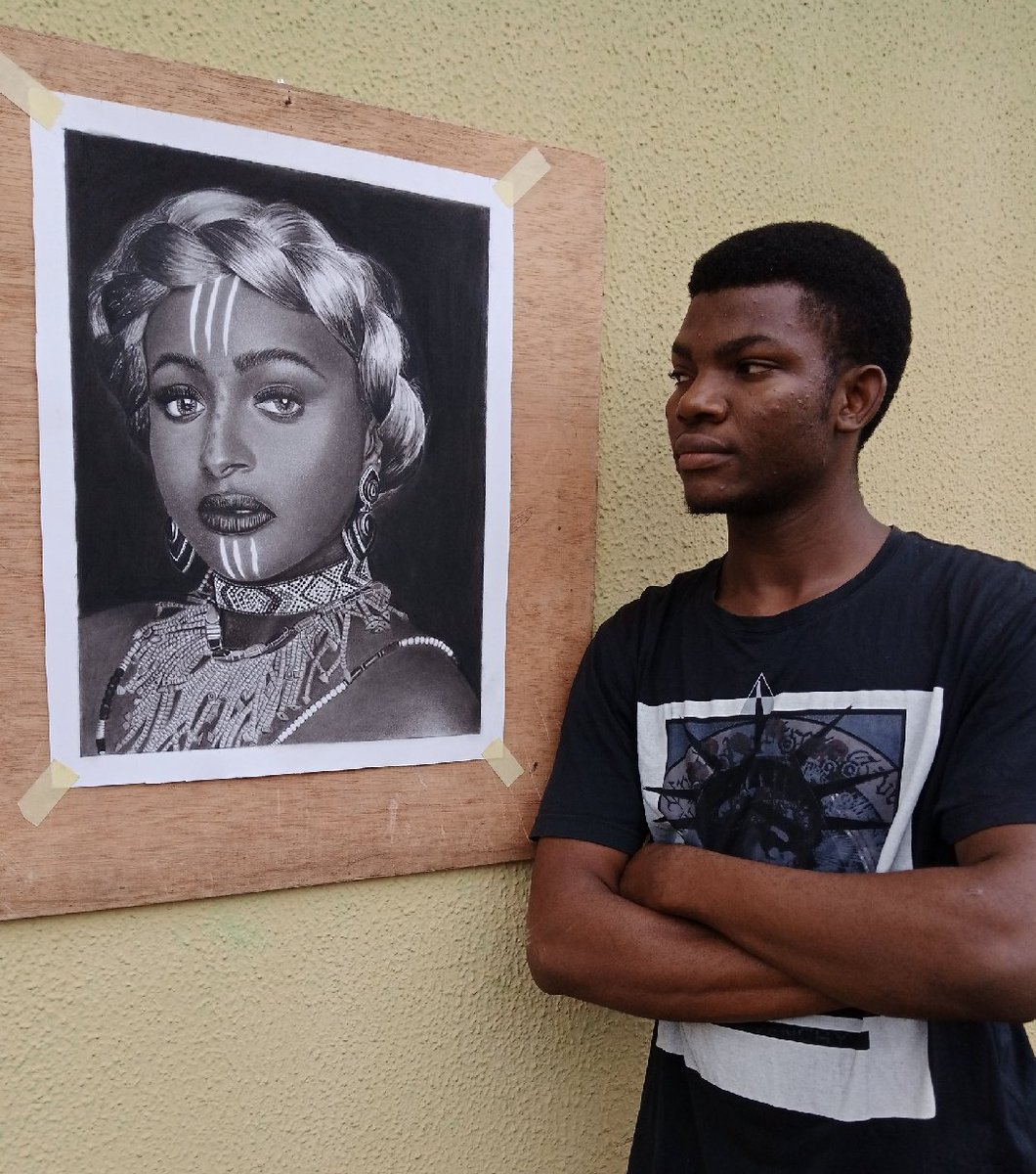 BlissJimoh's tweet photo. Happy birthday @cuppymusic 
Keep going higher
Much love💖💖
Pls retweet my drawing of @cuppymusic till she sees it🙏🙏 https://t.co/WWLOEVJI7M