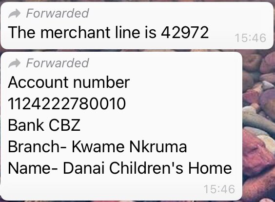 holytenmusic's tweet image. Mamukasei pano - just thought would remind you of my pinned tweet and my partnership with Danai Children’s Home. 

Let’s make a difference together, RT if you can’t spare some money.

My DMs are open if you need more information.
Thank you and God bless you 🙏🏽🙏🏽🙏🏽