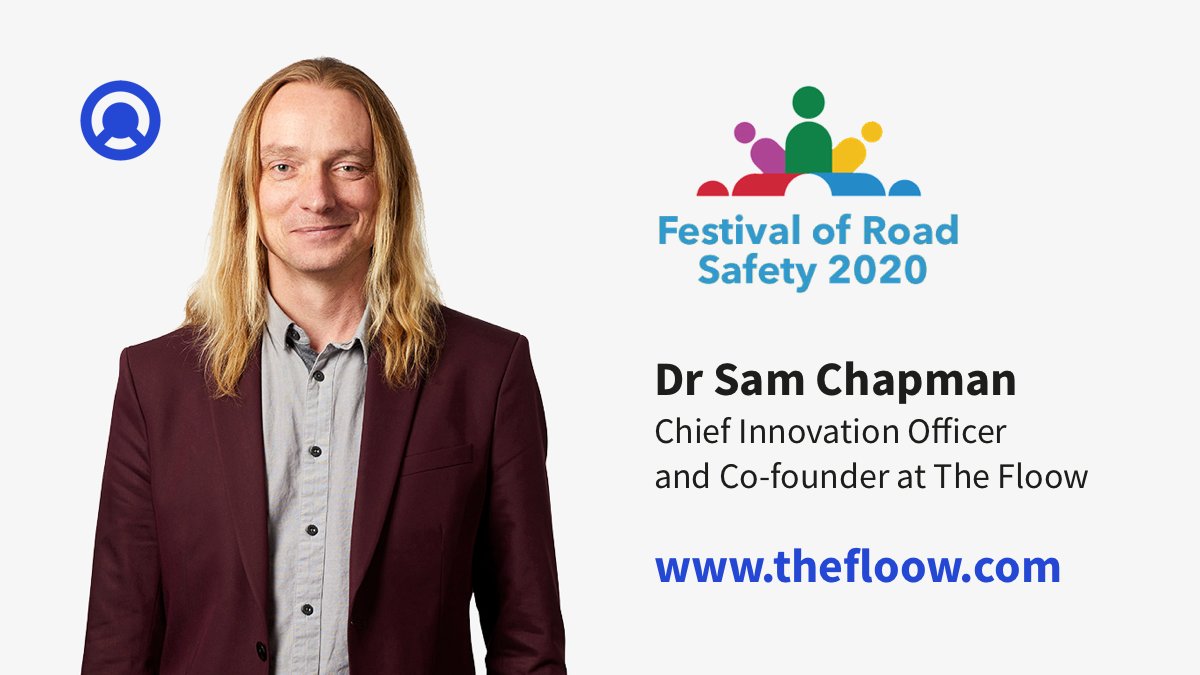 TheFloowltd's tweet photo. Our CIO, @SamChapman, will be speaking at the Festival of #RoadSafety 2020 at 10am today.
He will be delivering a talk on 'Enabling large scale #road assessment programmes using mass #telematics user #behaviourdata'
More info: https://t.co/xjtZKTCNTT https://t.co/TKycK9c1zg