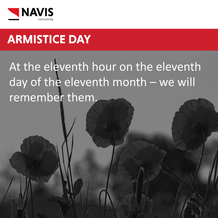 Today is Armistice Day, we will be taking part in a moment of remembrance by participating in a two-minute silence at 11 am.

At the eleventh hour on the eleventh day of the eleventh month – we will remember them.

#RemembranceDay #ArmisticeDay