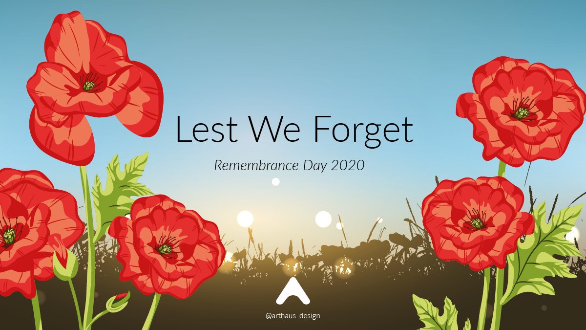 At 11am the team will be stopping for two minutes to remember.  We will also be making a donation to the British Legion whose normal poppy collections have been affected like us all by the latest lockdown. 

#remembranceday

 #togetherwestand