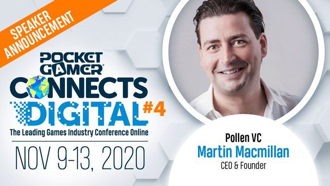 PollenVC's tweet photo. #PGConnects : Hope to see lots of you at 11.50am UK time for Funding, Scaling & Selling Your Hypercasual Studio in 2020 with @martinmacmillan - #PollenVC, @JonHook - @BoomBitGames & Alisher Yakubov - Ducky . Sponsored by @CrazyLabsGames
https://t.co/xA168vBxWU https://t.co/s9B67oeXDW