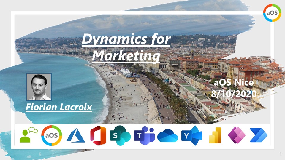 aOSComm's tweet image. 🚀 Dynamics for Marketing
par @Florian Lacroix

🎞️ C&apos;était l&apos;une des sessions qu&apos;il ne fallait pas rater au dernier #aOSNice #aOSOnline
A revoir ici loom.ly/XMI7WVc

#aMSOnline #Microsoft365 #Office365 #Dynamics365