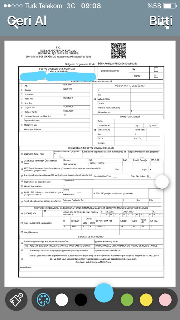 Aylardır bu Sahtekarlık yapan özlük bilgilerim i çalarak resmî gibi belgeler düzenleyen ardlarında kimler var kimlere özlük bilgilerim i çalıp evrakta sahtecilik yapacak kadar meydanı boş bulanları şikayet ihbar etmem ne oldu biliyormusunuz    Beş aydır en kısa sürede cvp verckmş