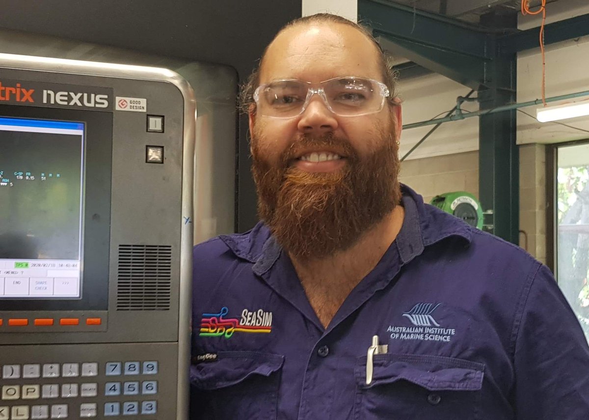AIMS (@aims_ceo) on Twitter photo Congratulations to Toby Wright on the completion of his Indigenous Apprenticeship <a href="/aims_gov_au/">Australian Institute of Marine Science</a> in the occupation of Engineering Mechanical Trade (Maintenance - Fitting and/or Turning). Well done Toby! #NAIDOCWeek2020 Congratulations to Toby Wright on the completion of his Indigenous Apprenticeship <a href="/aims_gov_au/">Australian Institute of Marine Science</a> in the occupation of Engineering Mechanical Trade (Maintenance - Fitting and/or Turning). Well done Toby! #NAIDOCWeek2020
