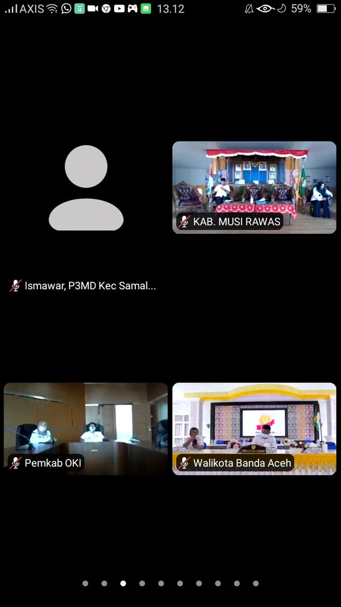 TIsmawar's tweet photo. Zoom meeting Bersama Kemendes PDTT.
#Desaramahperempuan
@jokowi 
@halimiskandarnu 
@taufiqmadjid
@fachrilabalado 
@malik_haramain 
@imansyukri 
@azzameldzikrie 
@tppkemendes 
@KemenDesa https://t.co/GaqsnQg9Ez