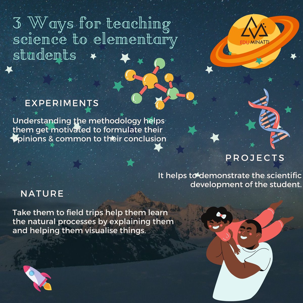 Science is a fun subject! With a little bit of creativity, it can become the favourite subject of your elementary classroom.
#eduminatti #sciencelearning #elemenraryscience #sciencetips