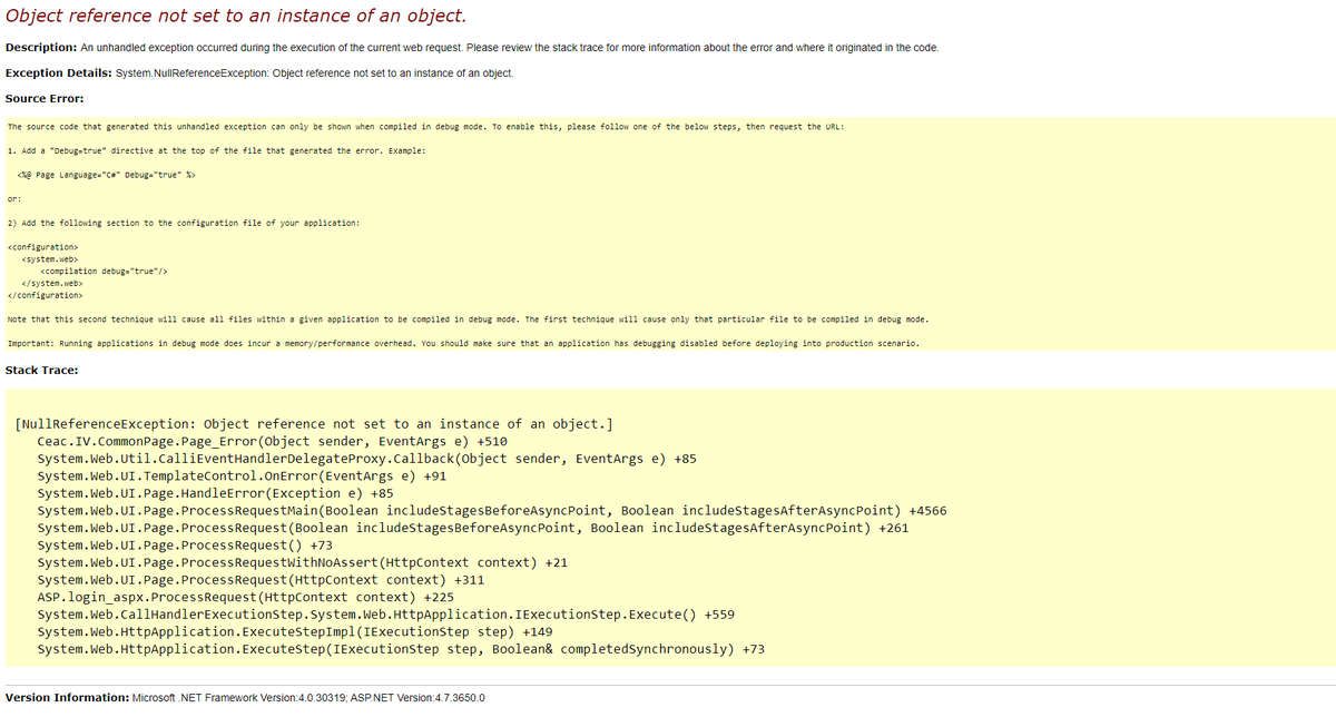 sarbjeetjohal's tweet image. This from a Federal agency run web site which handles PII data... a long way to go...
#ApplicationMishaps #PoorCoding #DotNet
