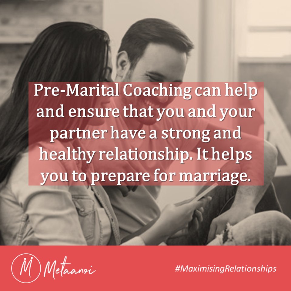 metaanoi's tweet photo. Metaanoi's Pre-Marital Coaching has helped many across the globe. Confused about the next step?
Visit, https://t.co/GgEsWOWS9y for more details.
#Metaanoi #coaching #marriage #RelationshipAdvice https://t.co/mmBkYVRx5s