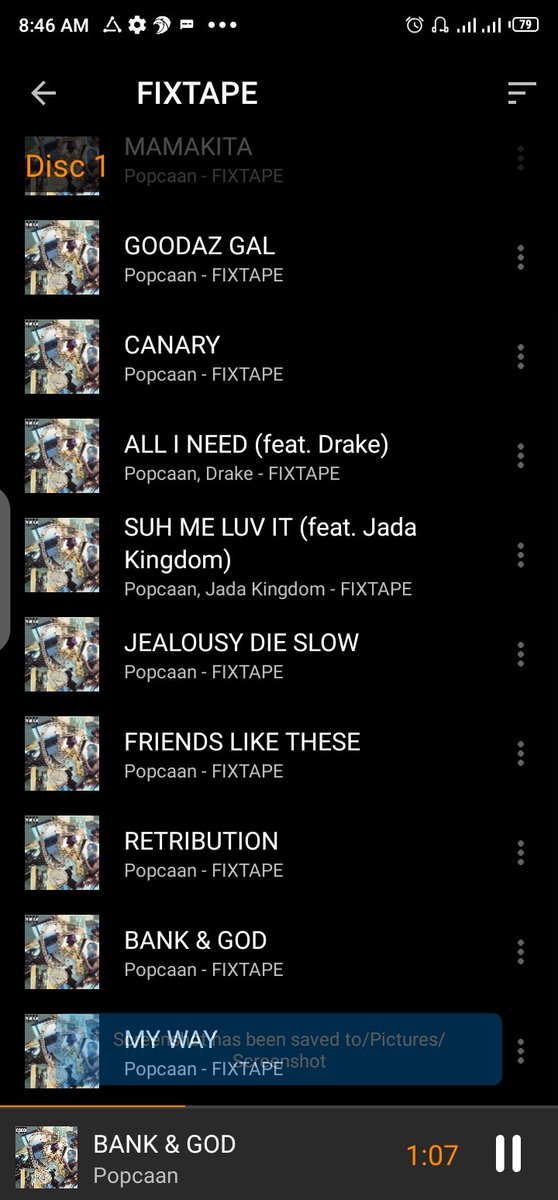 53Linus's tweet photo. This is ecstasy💯
#FIXTAPE @PopcaanMusic 🇯🇲
Maaad respect from Kenya 🇰🇪👊🏾 https://t.co/2YErWWZ8zI