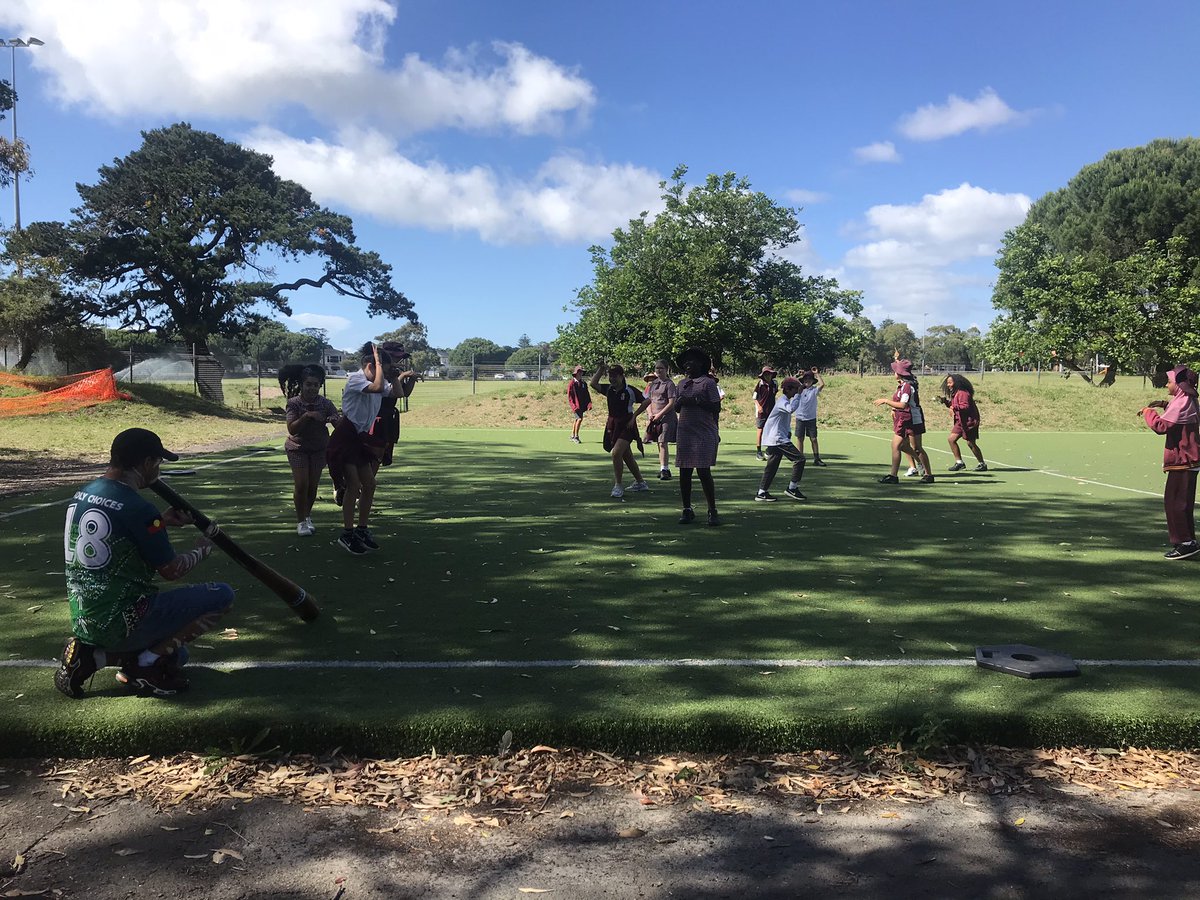 Such great learning with Nigel in our #NAIDOC2020 workshops today! Art exhibition tomorrow! #AlwaysWasAlwaysWillBe