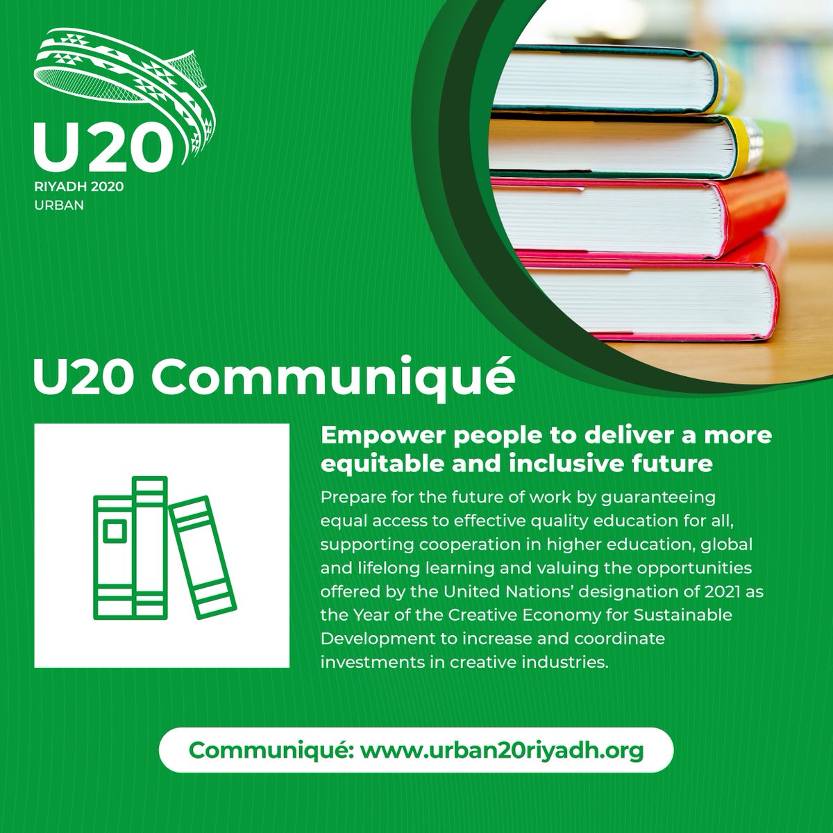 We ask for the support of the #G20 in helping local governments to guarantee equal access to effective quality #education for all. Want to learn more? Click here: bit.ly/3d7SfmI